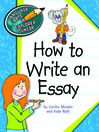 Cover image for How to Write an Essay